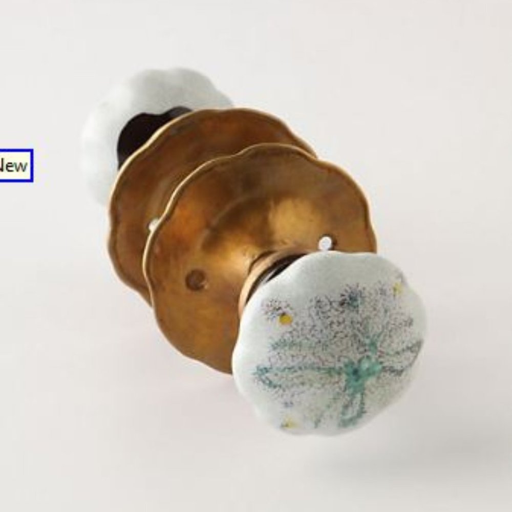Anthropologie flor dluna doorknob
